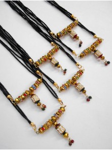 Meenakari Mangalsutra (6 Pcs)